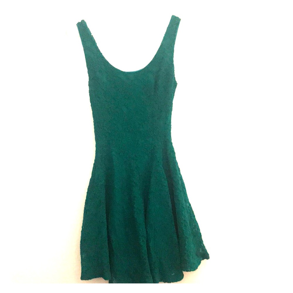 Green Lace Dress